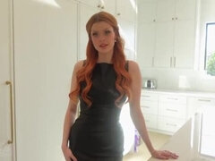 Leie, Blasen, Natürlichen titten, Orgasmus, Rotschopf, Titten