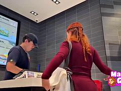 フェラチオ, 顔射, Hd, ラティーナ, 赤毛, ティーン