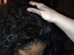 素人, ぽっちゃり, 黒人, フェラチオ, チン, 異人種間, フェラする