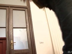 Анальный секс, Брюнетки, Семяизвержение, Сперма на лице, Мужья, Межрасовый секс, Белье, Втроем