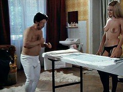 Spassig, Massage, Erotischer film, Strümpfe, Vintage