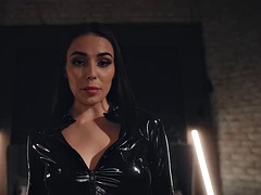 美女, 緊縛, フェラチオ, 足, フェティッシュ, ハードコア, ゴム, ハメ撮り