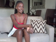 Anal, Chica, Mamada, Ébano, Sexo duro, Interracial, Masturbación