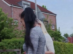 In den arsch, Blondine, Blasen, Schmutzig, Deutsch, Hd, Reif, Milf