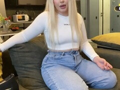 Amateur, Culo grande, Pareja, Semen en la boca, Ruso, Chupando, Adolescente