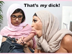 Arabe, Brunette brune, Plantureuse, Hard, Hd, Fille latino, Maman, Plan cul à trois