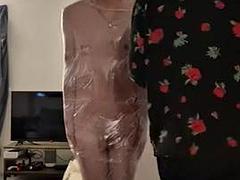 Sadomasochismus, Fesselspiele, Paar, Fetisch, Schwul, Handjob, Hardcore, Masturbation