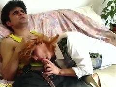 Blond, Pijpbeurt, Lul, Hardcore, Hd, Roodharige vrouw, Tieten likken