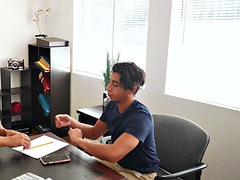 In den arsch, Arsch, Grosser schwanz, Blasen, Spermaladung, Schwul, Handjob, Pov