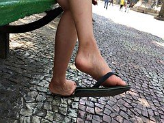 Asian, Compilation, Feet, Foot fetish, Voyeur