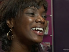 緊縛, フェラチオ, 女, 陵辱, 異人種間, 公共, ラフ, 奴隷