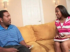 Kinderoppas, Zwart, Zwart, Hd, Monster, Slet, Zuigen, Tiener