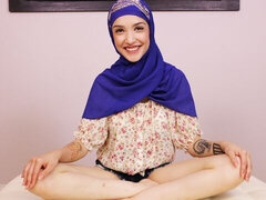 Arabisch, Grote kont, Grote lul, Rondborstig, Vingeren, Handbeurt, Masturbatie, Mager