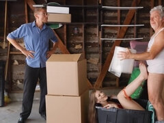 舐める尻, フェラチオ, 浮気者, 開帳, 祖父, なめる, タトゥー, オッパイの