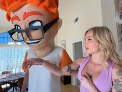 Kathryn Mae demonstrates Kama Sutra poses during PornDudeCasting for hot sex scenes!