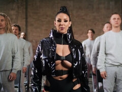 茶髪の, ぶっかけ, イく瞬間, イマラチオ, 顔射, 開帳, 乱交, キス