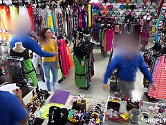 Trastienda, Atrapados, Hd, Inocente, Oficina, Policía, Castigada, Uniforme