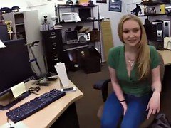 Slut pawns her twat and gets pounded for a pearl necklace