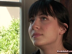 Sadomasochismus, Bizarr, Fesselspiele, Braunhaarige, Domination, Europäisch, Fetisch, Im freien