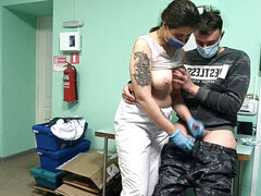 医者, オナニー, 看護婦, スペルマ