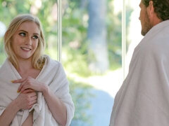 Blondine, Blasen, Handjob, Lecken, Muschi, Entkleiden, Jungendliche (18+), Titten