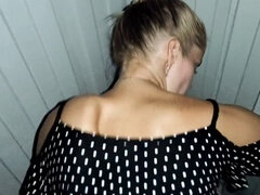 Creampie, Public, Surprise, Train, Whore
