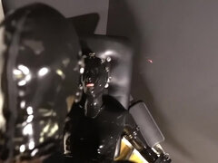 アナル, ボンデージ, 女, ゴム, オーガズム, ヤリマン, おもらし, 妻