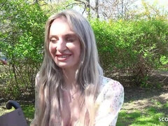 Amateur, Anal, Cul, Blonde, Éjaculation interne, Hard, Lingerie, Maigrichonne