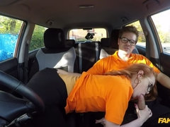 Leie, Blasen, Auto, Besamung, Hundestellung, Im freien, Pov, Muschi