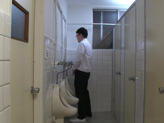 Sperma in gezicht, Handbeurt, Hd, Japaans, Gezichtspunt, Schoolmeisje, Toilet, Uniformpje