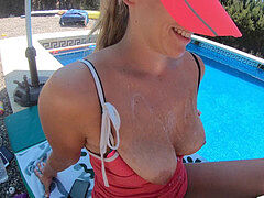 spunk Showers Today! crazy Outdoor Cumpilation YummyCouple