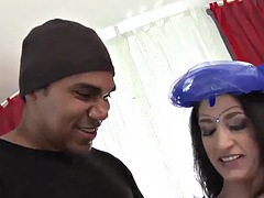 Arabe, Asiático, Chica, Verga grande, Tetas grandes, Negro, Interracial, Tetas