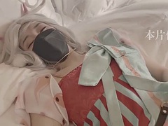 Amateur, Asiatique, Lécher le cul, Grosse bite, Chinoise, Domestique, Collant, Sous la jupe