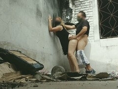 カップル, アウトドア, 公共, オマンコ