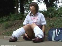 Anal, Japonaise, Culottes ou slips, Sous la jupe