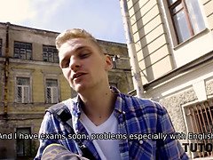 Smart guy fucks swindler who pretended to be his new tutor