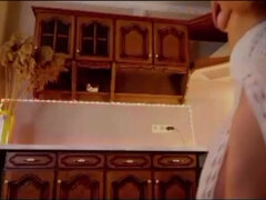 デカ尻, デカパイ, ブロンド, 自家製, 乳首, オーガズム, おもちゃ, 濡れ