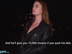 Katarina Rina Fucked Doggystyle At Night in the Woods