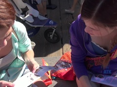 Leie, Freundin, Lesbisch, Piercing, Muschi, Rasiert, Dürr, Titten