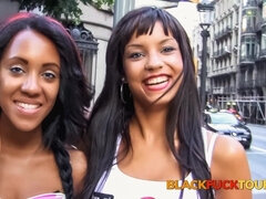 黒人, フェラチオ, 黒人, ホテル, ラティーナ, オマンコ, ラフ, 三人