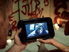 Анальный секс, Блондинки, Фетиш, Дыра в стене, Втроем