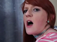 Anal, Gros cul, Famille, Doigter, Pov, Rousse roux, Adolescente, Ados anal