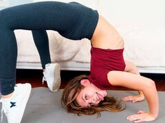 Schönheit, Blondine, Blasen, Hundestellung, Handjob, Rasiert, Dürr, Jungendliche (18+)