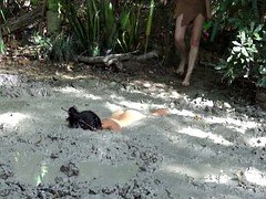 フェムドム, 面白, 裸, アウトドア, ソフトコア