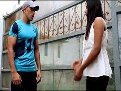 Asiático, Tetas grandes, Tetona, Estilo perrito, Casero, Indio, Mamá, Tetas