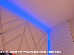 Thick Latina PAWG Creams and Squirts on Big Dick - Intense Orgasm in Yoga Pants