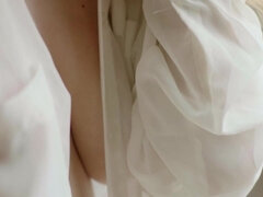 Gros seins, Dingue, Érotique, Masturbation, Chatte, Solo, Adolescente, Nénés