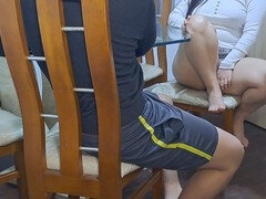 Son-in-law's hard cock satisfies horny mother-in-law's craving for a big dick "I want to deepthroat a massive cock"
