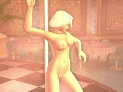 Jeux, Nue  à poil