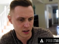 ブロンド, 中出し, 女 人男 人, 淫乱熟女, 現実, ラフ, 義母, 三人